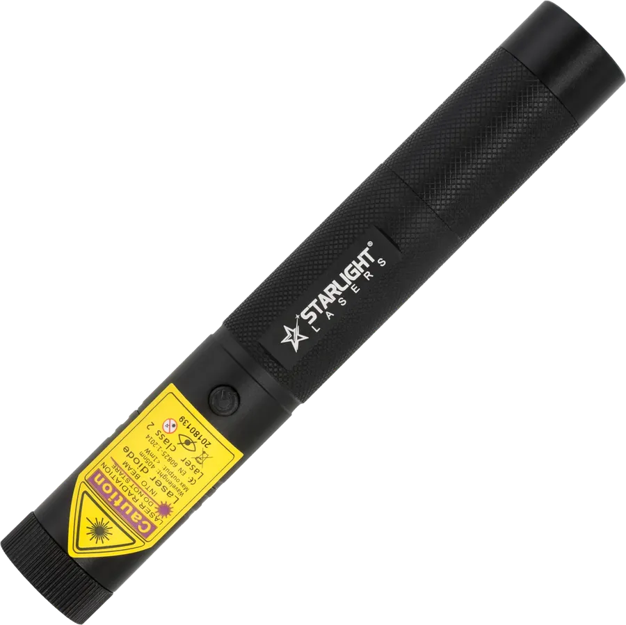 Puntero láser violeta V1 Pro de aluminio con batería recargable