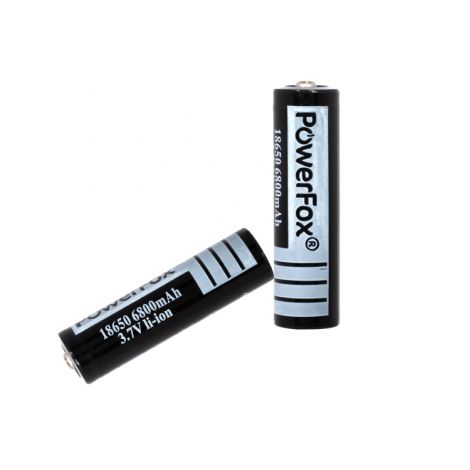 PowerFox 2x 18650 baterías - 6800Mah